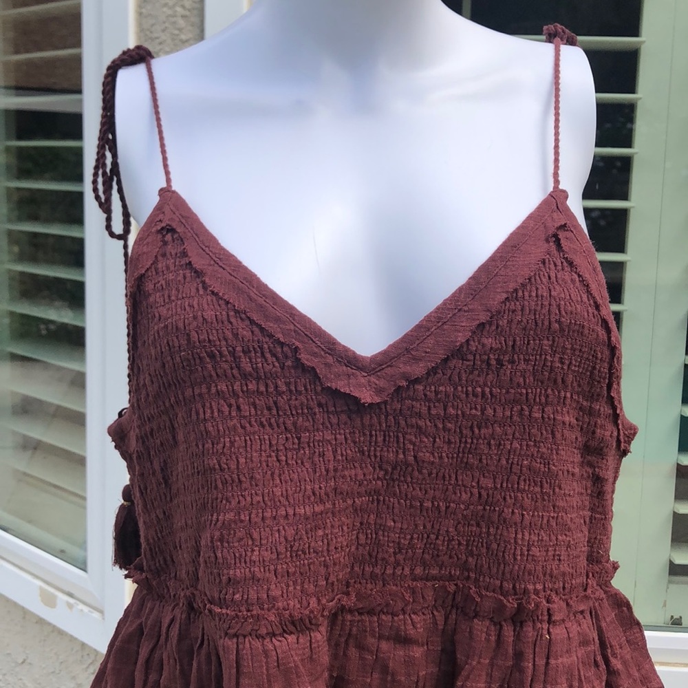 Free People Sun Drenched Mini Dress Sz XS - Picture 3 of 8
